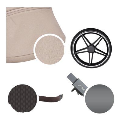Kinderwagen Geo5 - volledige set Sandy taupe Kinderwagen Geo5 - volledige set Sandy taupe