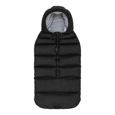 Voetenzak puffered Space black