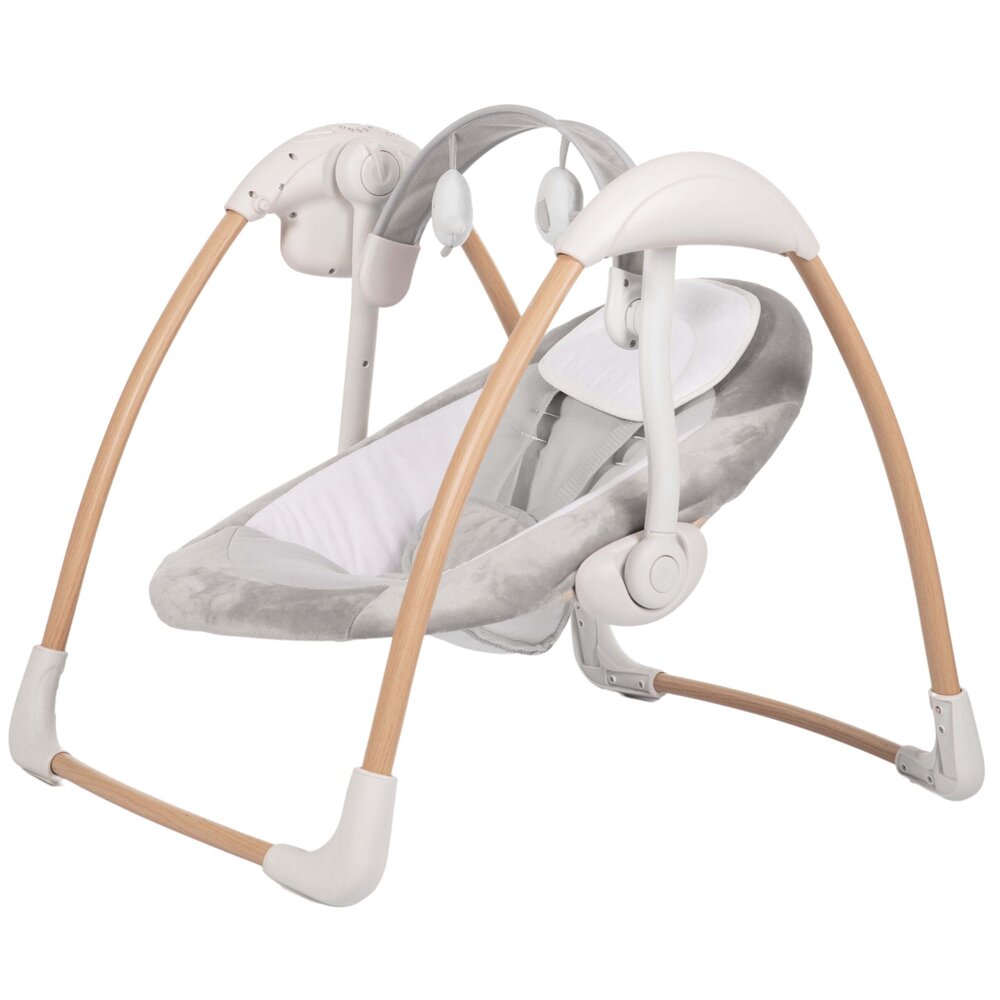 B-Portable Swing Dolphy Wood Pure White