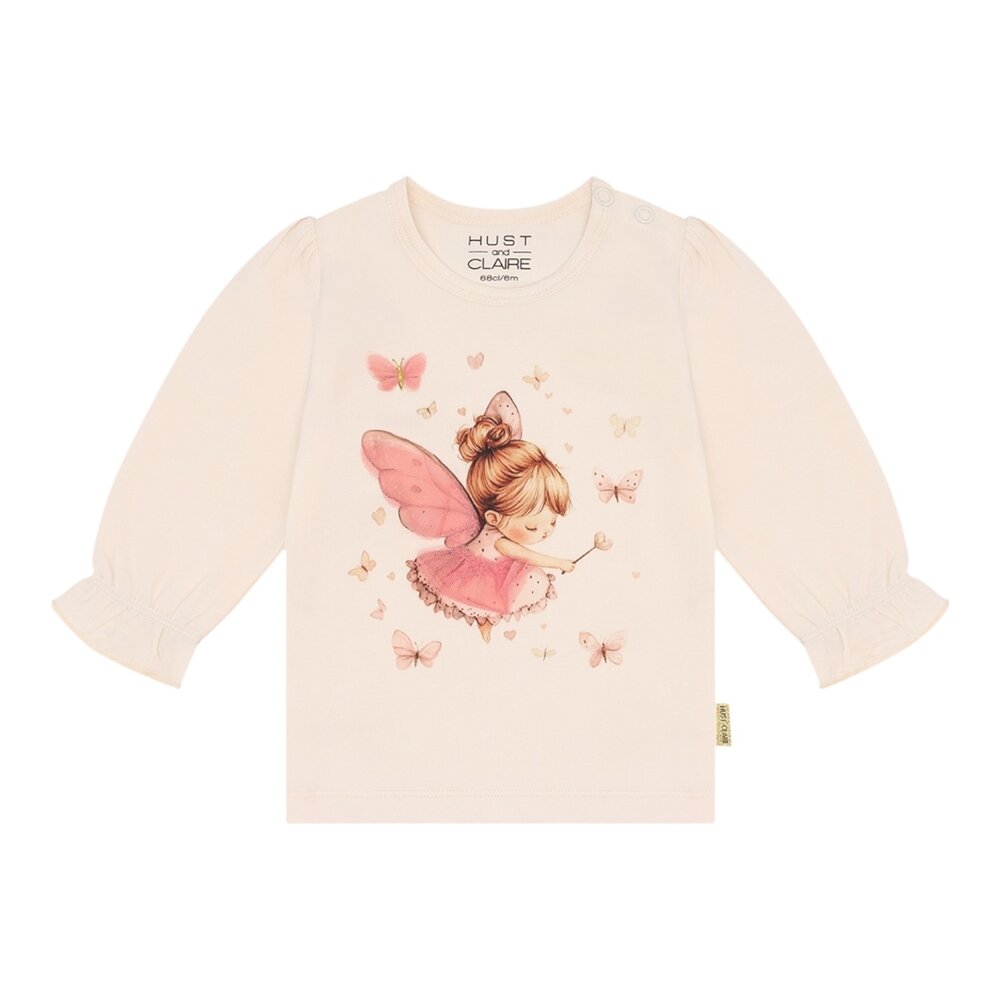 T-shirt lange mouwen Petal pink