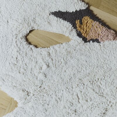 Wasbaar tapijt Swan 120 x 100 cm Wasbaar tapijt Swan 120 x 100 cm