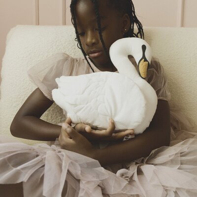 Kussen Swan  30 x 30cm