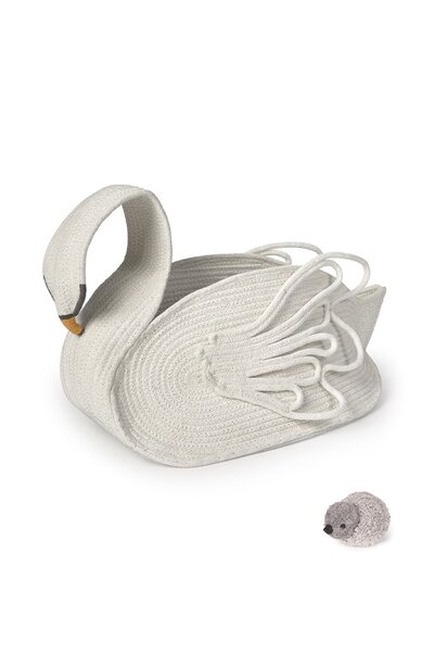 Mand Swan 55 x 25 x 29cm