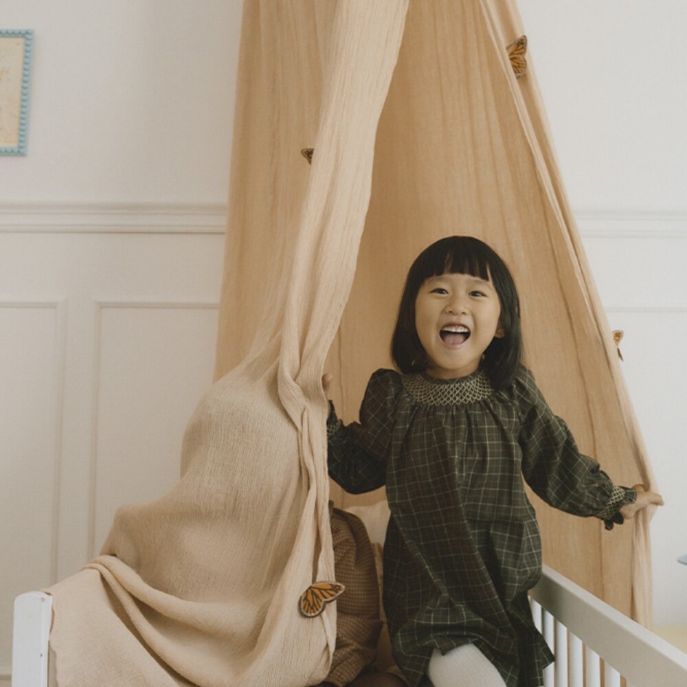 Klamboe Crepe Swan Rose 50 x 245 cm | Ø50 cm