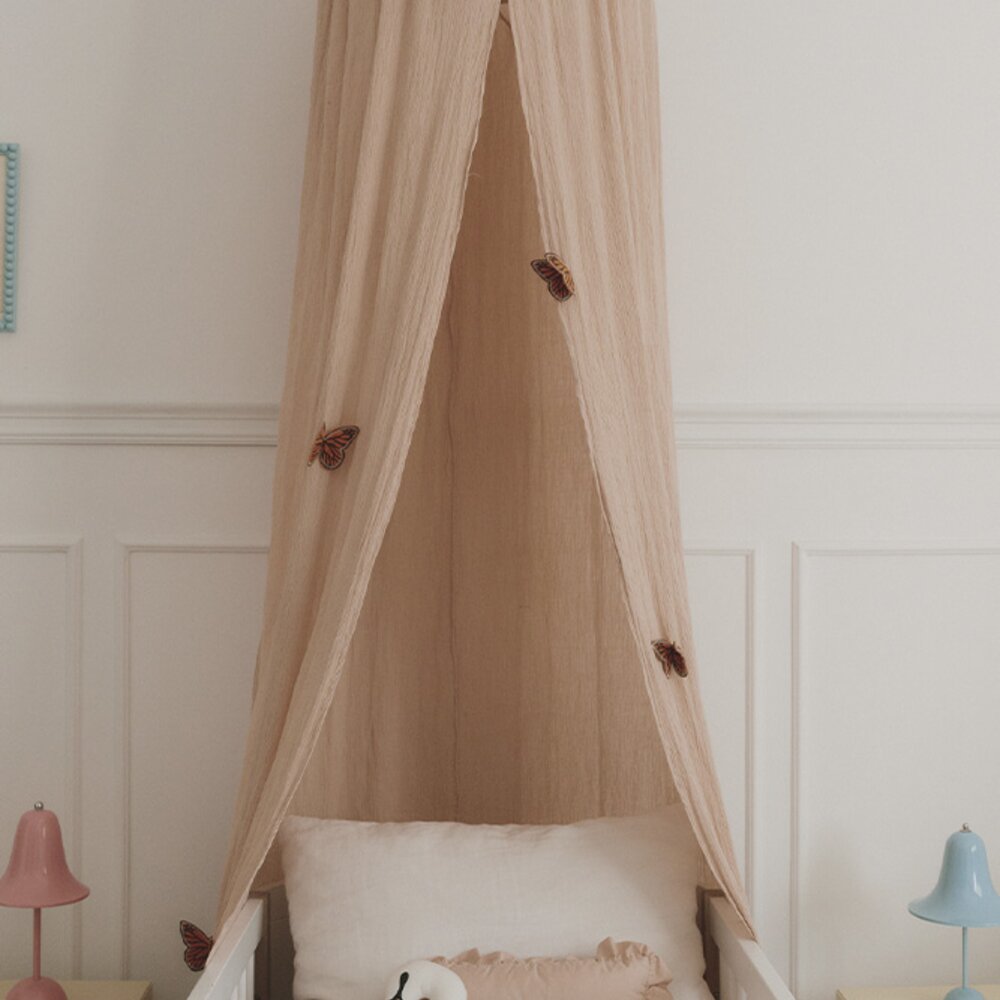 Klamboe Crepe Swan Rose 50 x 245 cm | Ø50 cm