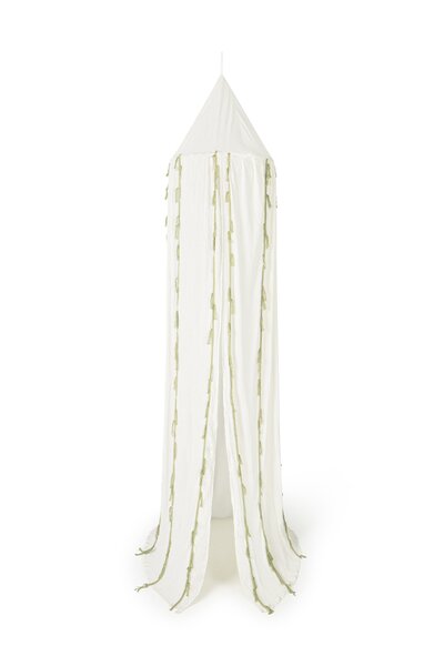 Klamboe Crepe Swan Ivory 50 x 245 cm | Ø50 cm