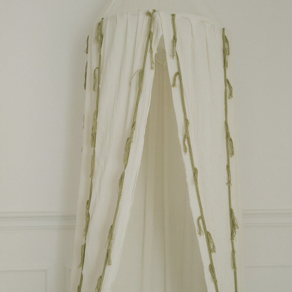 Klamboe Crepe Swan Ivory 50 x 245 cm | Ø50 cm