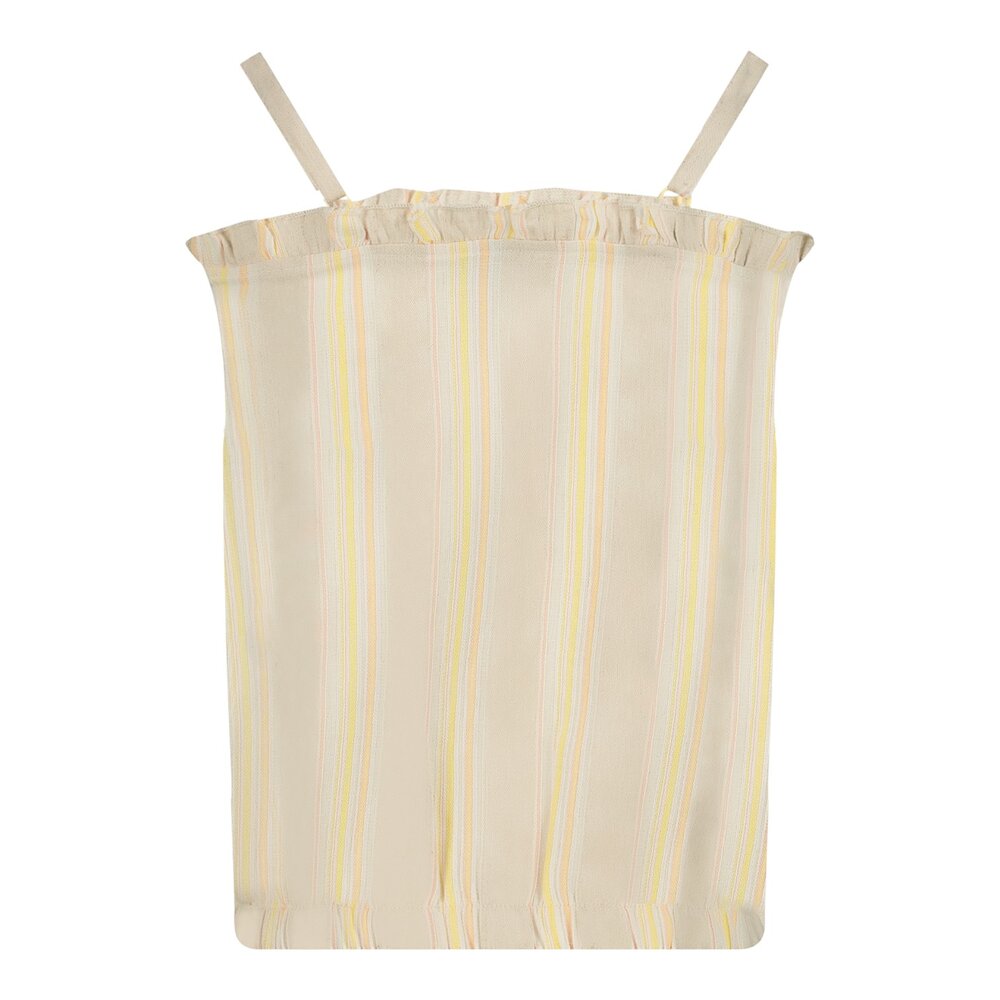Topje AOP Yellow Stripes