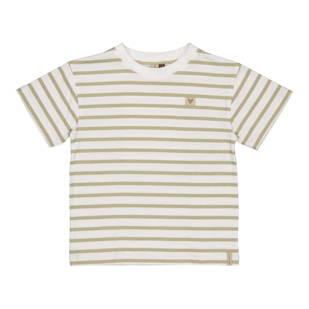 T-shirt korte mouwen AOP White Stripes