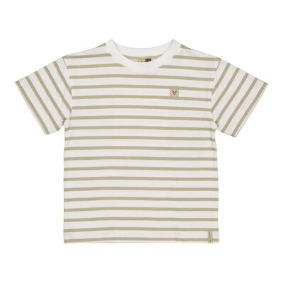 T-shirt korte mouwen AOP White Stripes
