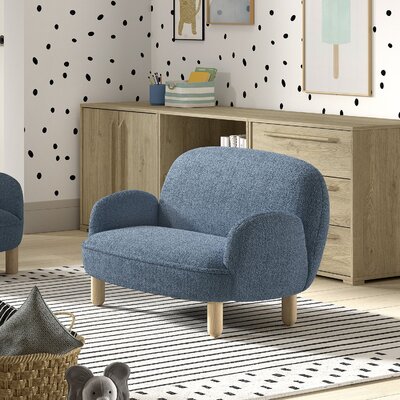 Rocky sofa dubbel mini Blauw