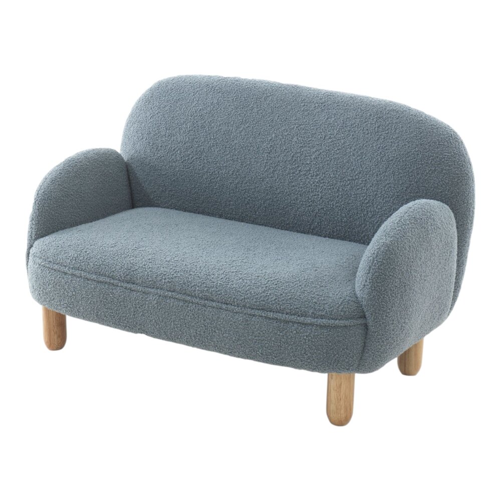 Rocky sofa dubbel mini Blauw