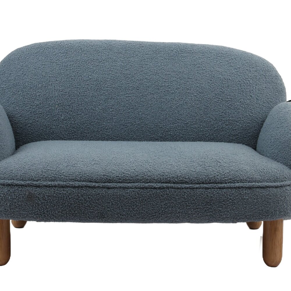 Rocky sofa dubbel mini Blauw