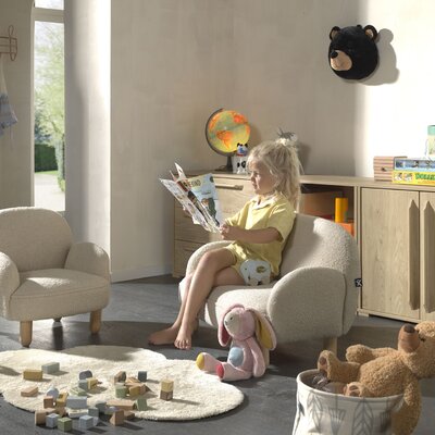 Rocky sofa dubbel mini Beige