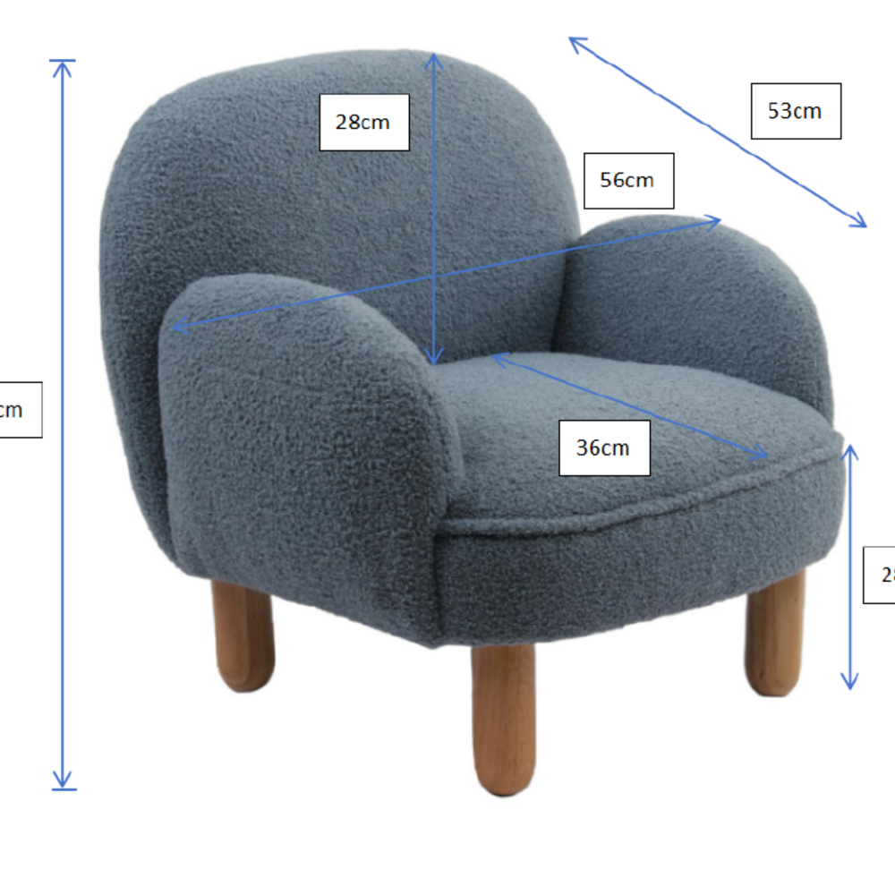 Rocky sofa enkel mini Beige