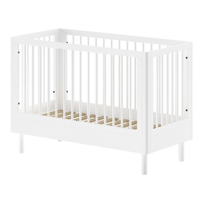 Forrest babybed 60 x 120 cm beuk Wit