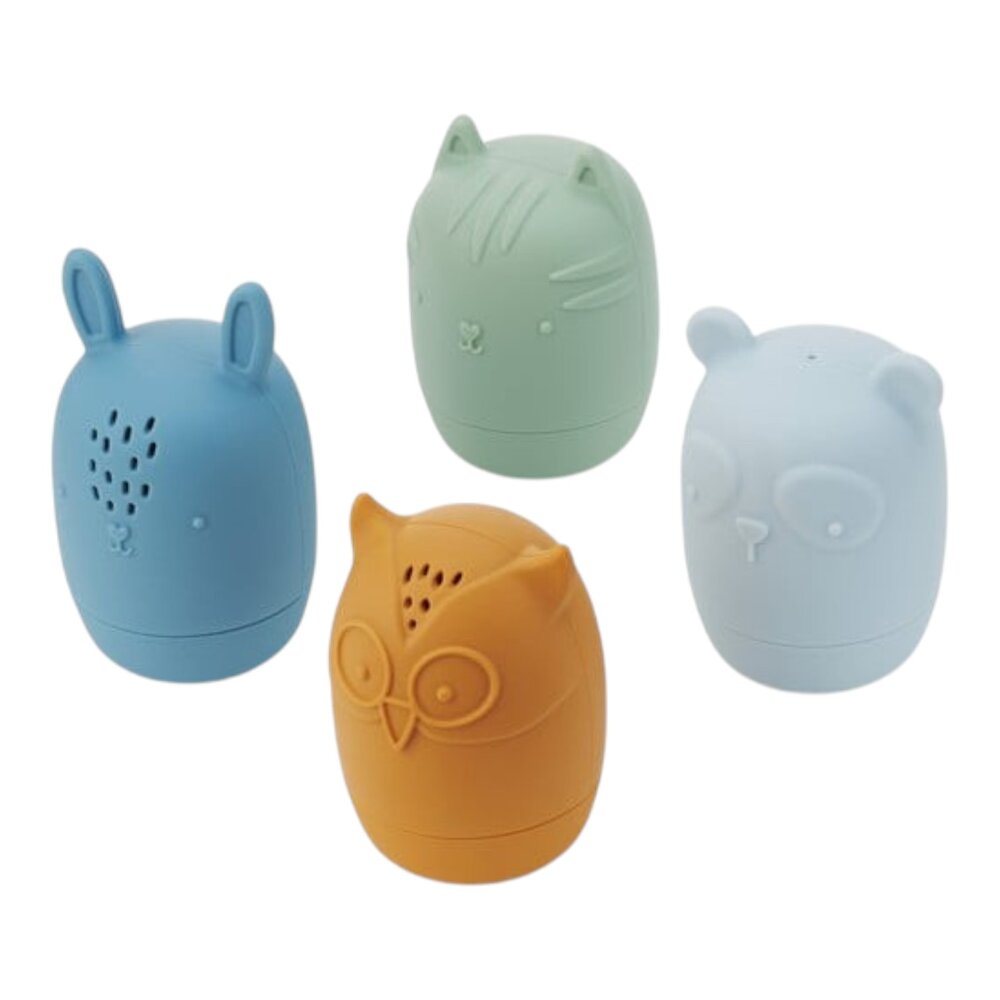 Silisoft Dierlijke Waterspuiters (Neutrale Kleuren)