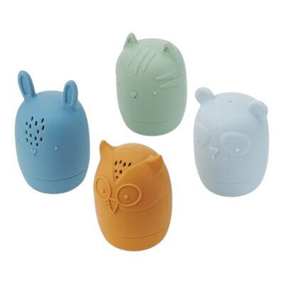 Silisoft Dierlijke Waterspuiters (Neutrale Kleuren)