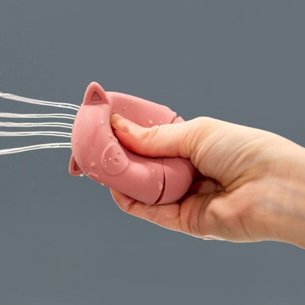 Silisoft Dierlijke Waterspuiters (Aarde Kleuren)