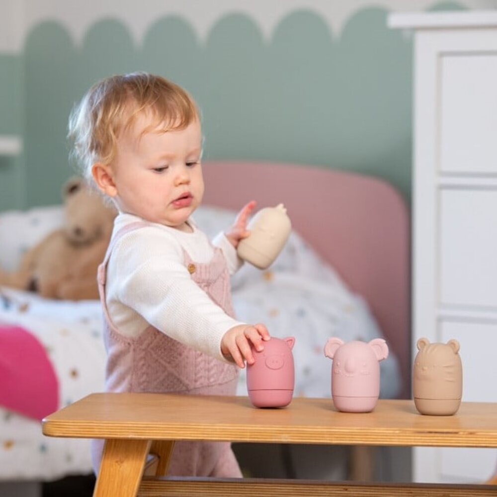 Silisoft Dierlijke Waterspuiters (Aarde Kleuren)