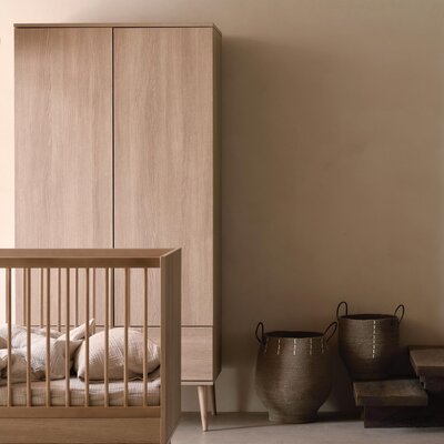 Bed 140x70 cm Flow Honey Ash