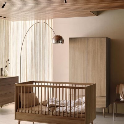 Bed 140x70 cm Flow Honey Ash