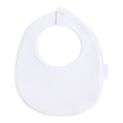 Slab met drukknop losange 21x17 cm Wit