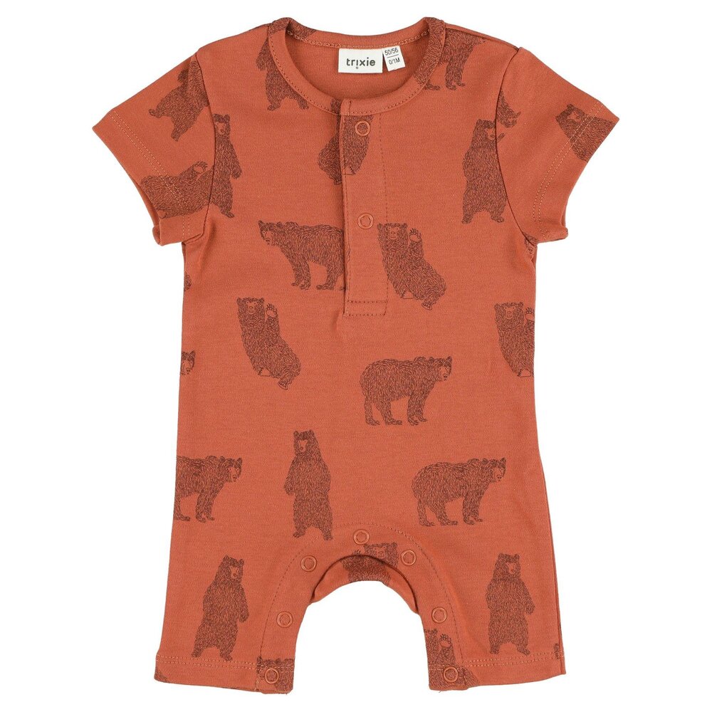Onesie kort - Brave Bear