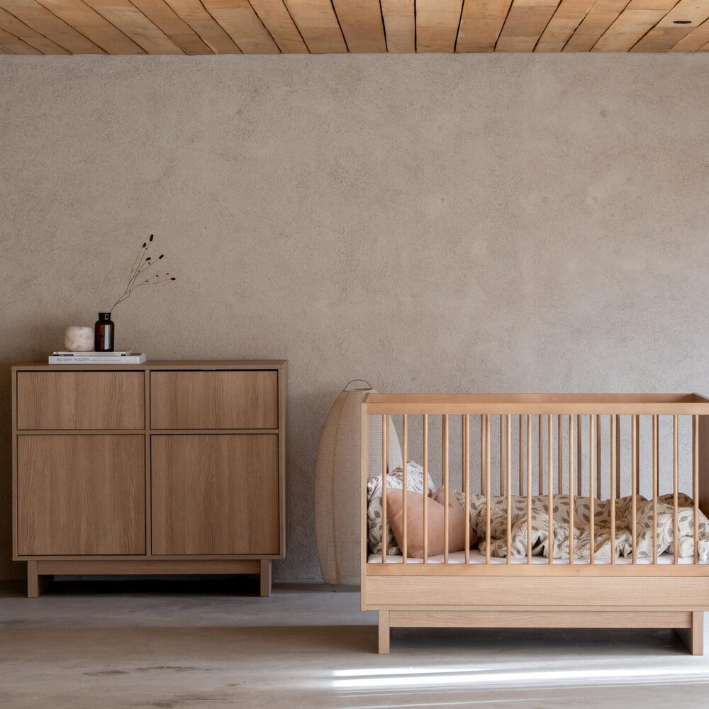 Bed Kyo 120x70 cm Honey ash