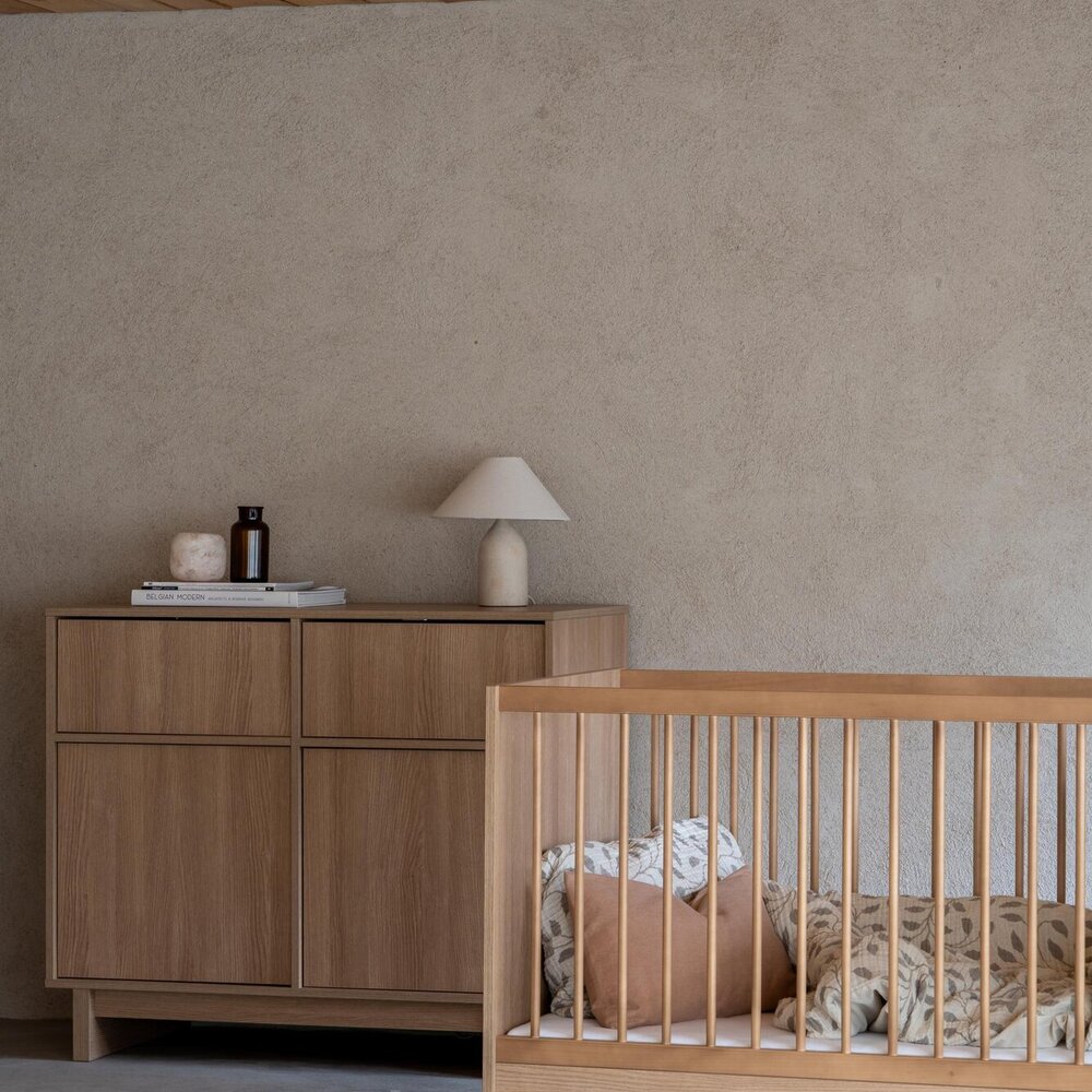 Bed Kyo 120x70 cm Honey ash