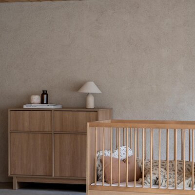 Bed Kyo 120x70 cm Honey ash