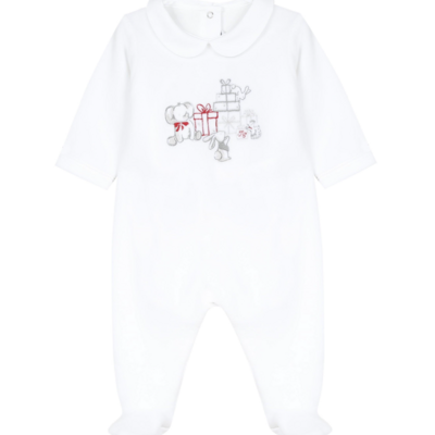 Babypakje met cadeautjes Wit
