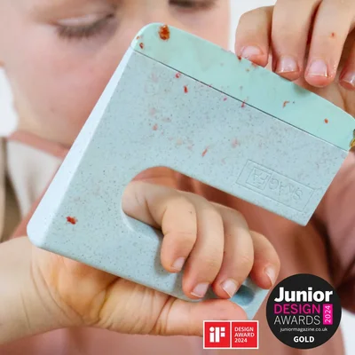 Klyv - Eerste keukenmes voor kinderen Aqua