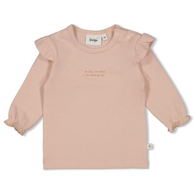 Longsleeve - Delicate Flower l.Roze Longsleeve - Delicate Flower l.Roze