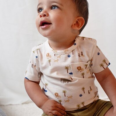 Short - Safari Savage Groen