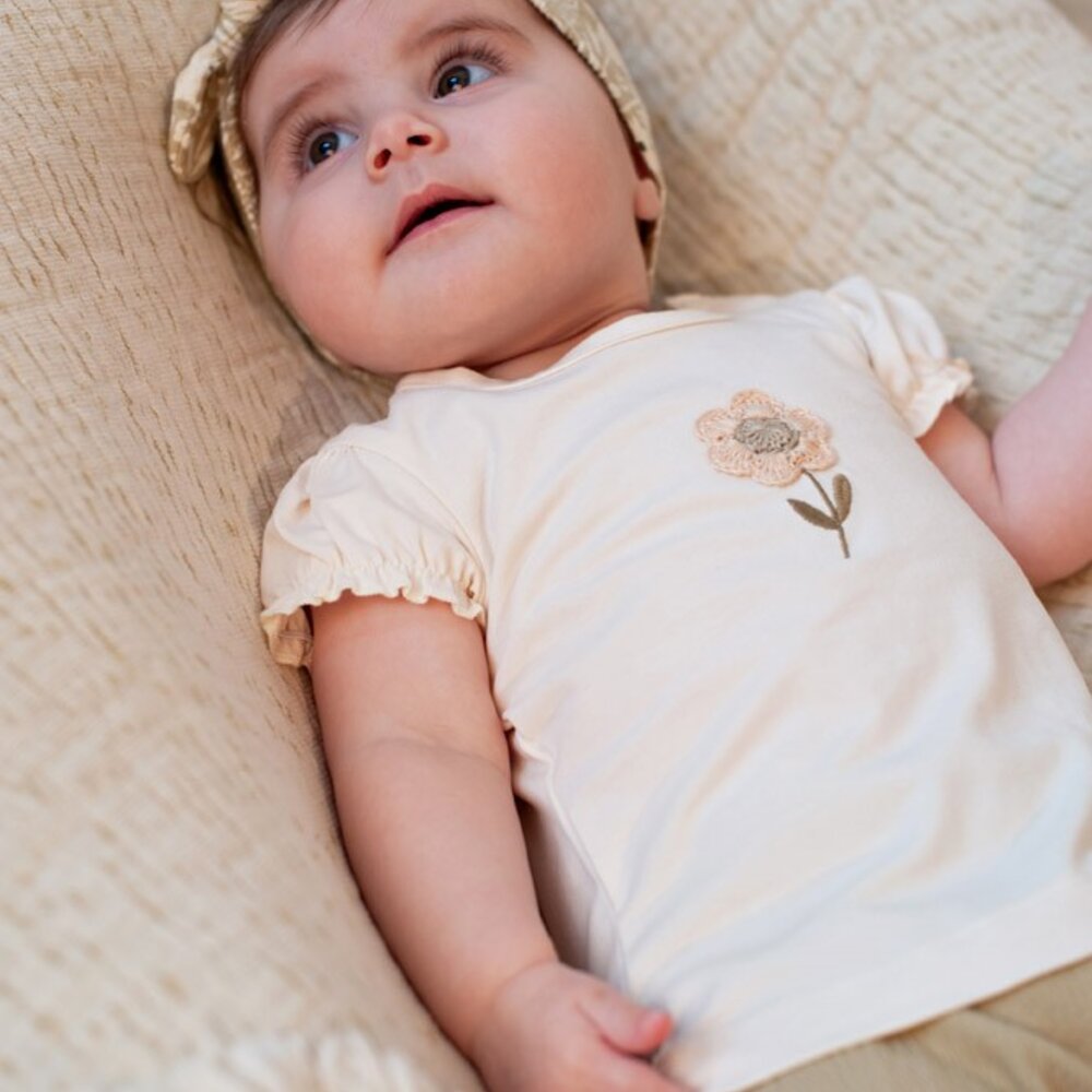 Short crinkle ruches AOP - Let Your Dreams Blossom Groen Short crinkle ruches AOP - Let Your Dreams Blossom Groen