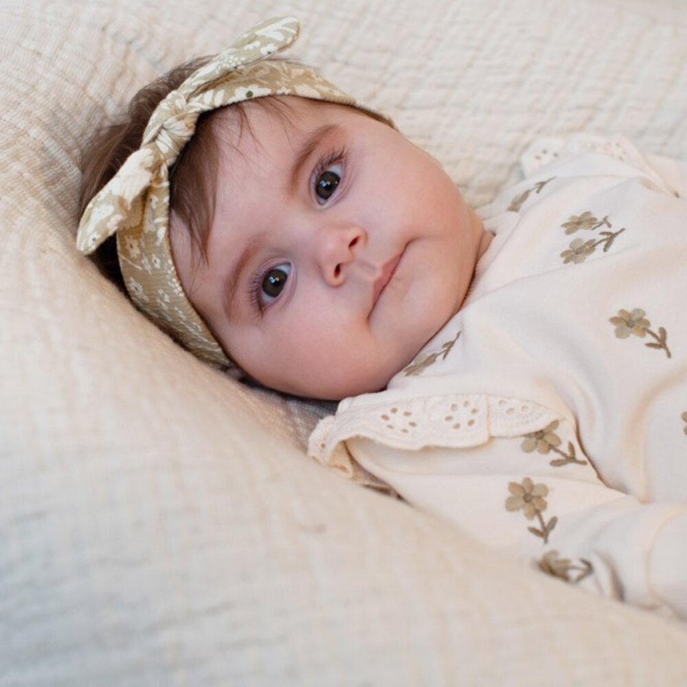 Sweater AO embroidery relaxed fit - Let Your Dream Offwhite