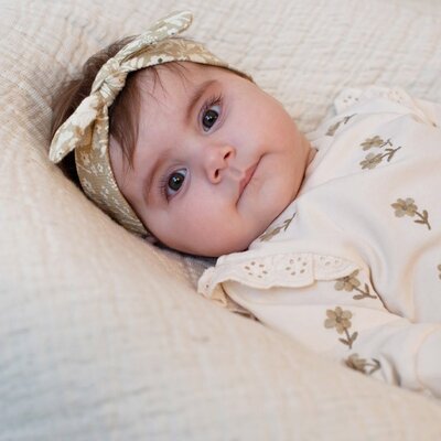 Sweater AO embroidery relaxed fit - Let Your Dream Offwhite