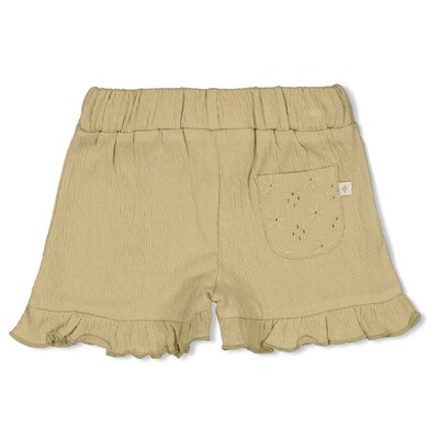 Short crinkle ruches AOP - Let Your Dreams Blossom Groen Short crinkle ruches AOP - Let Your Dreams Blossom Groen