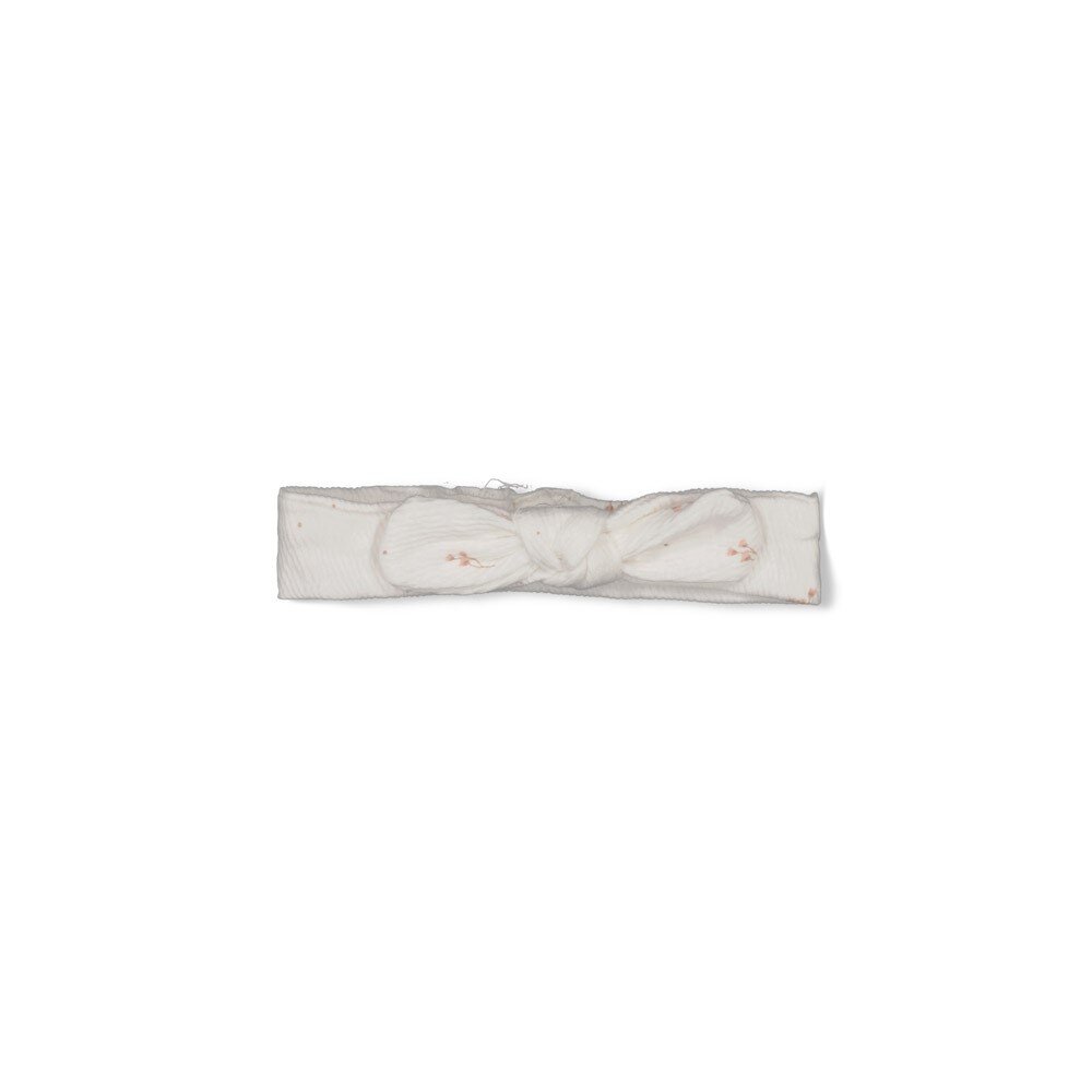 Haarband crinkle AOP - Delicate Flower Offwhite