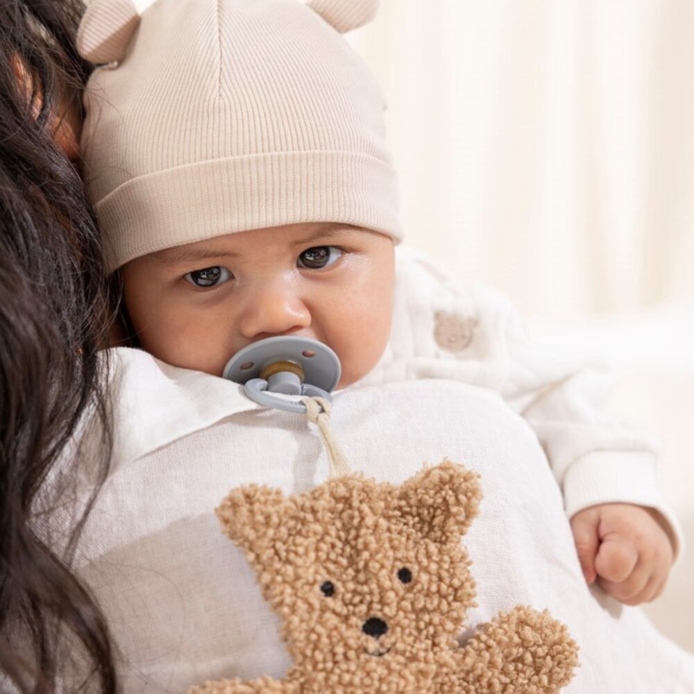 Sweater AO embroidery - Honey Bear Offwhite