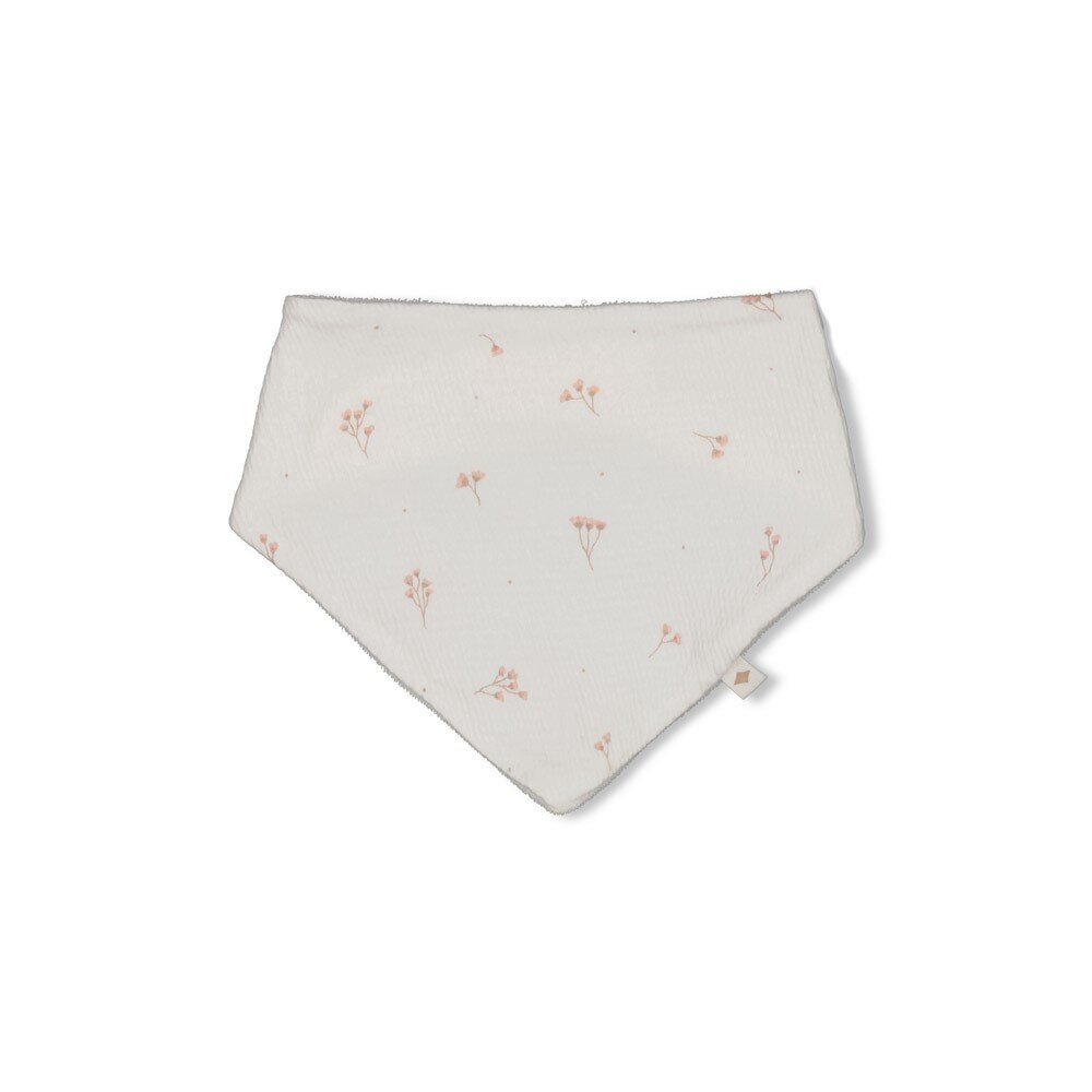 Sjaal crinkle AOP - Delicate Flower Offwhite