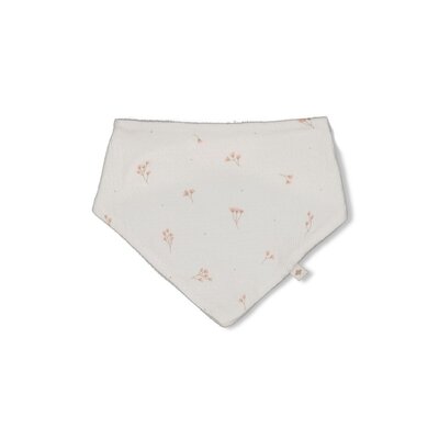 Sjaal crinkle AOP - Delicate Flower Offwhite