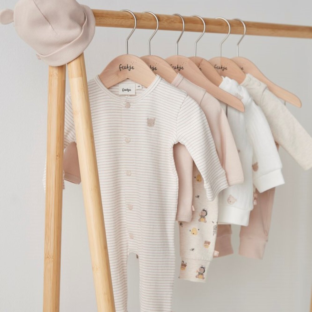 Sweater AO embroidery - Honey Bear Offwhite