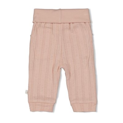 Broek pointelle rib - Delicate Flower l.Roze