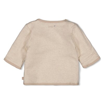 Omkeerbaar jasje AO embroidery - Honey Bear Offwhite Omkeerbaar jasje AO embroidery - Honey Bear Offwhite