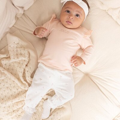 Longsleeve - Delicate Flower l.Roze Longsleeve - Delicate Flower l.Roze