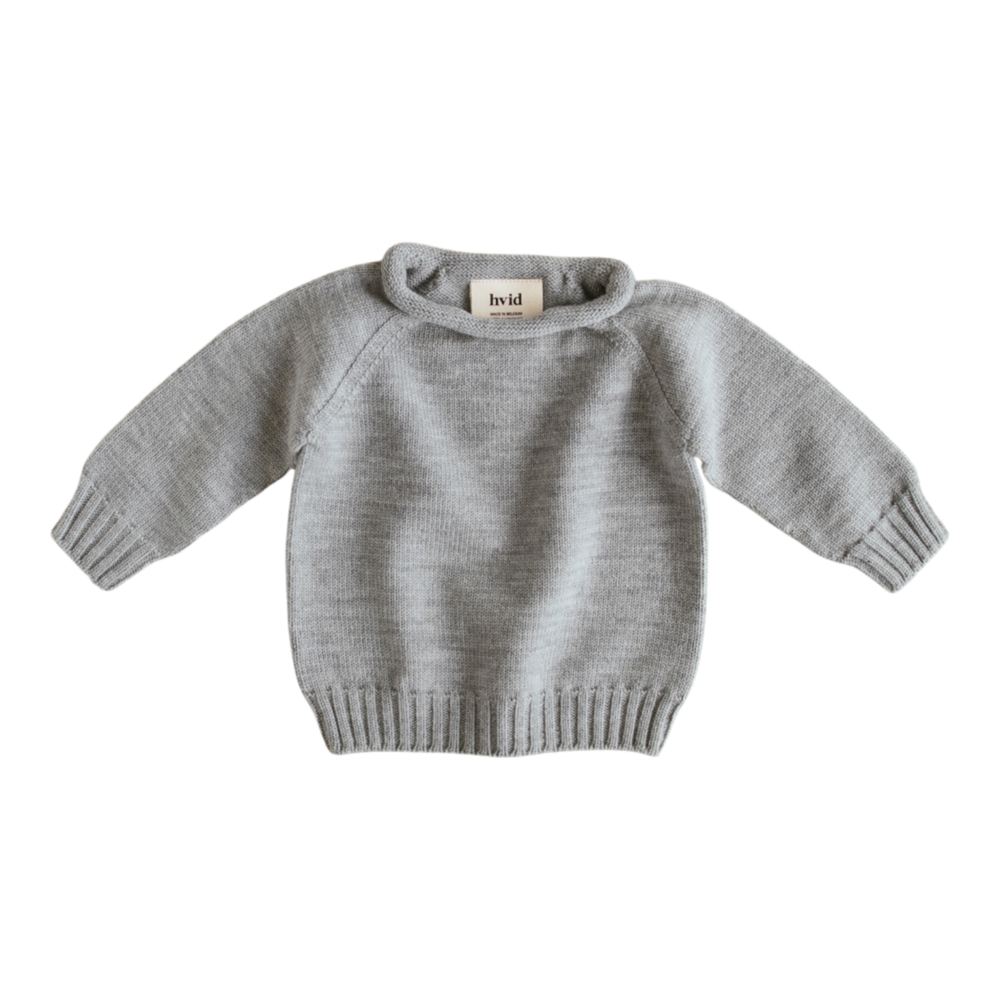 Sweater Georgette grey melange Sweater Georgette grey melange