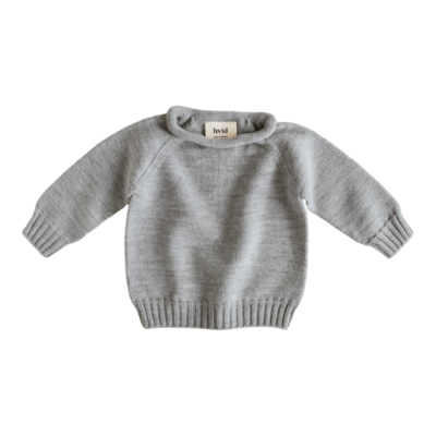 Sweater Georgette grey melange
