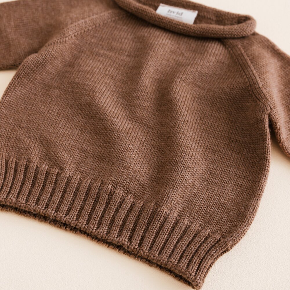 Sweater Georgette mocha Sweater Georgette mocha